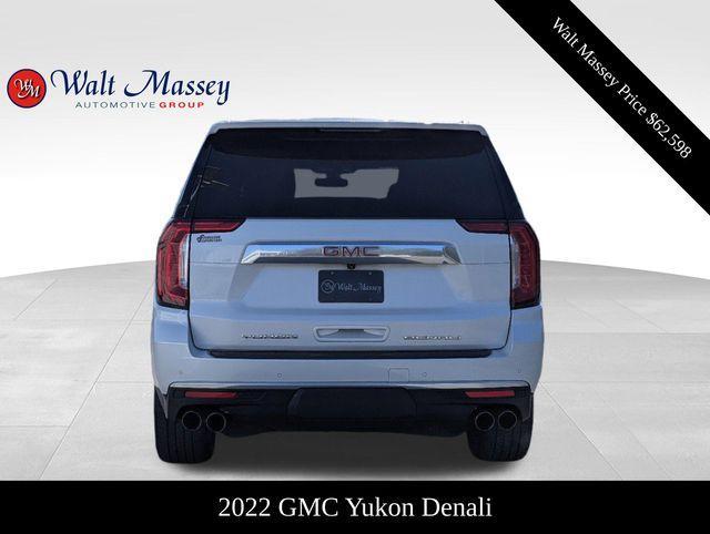 used 2022 GMC Yukon car, priced at $62,598