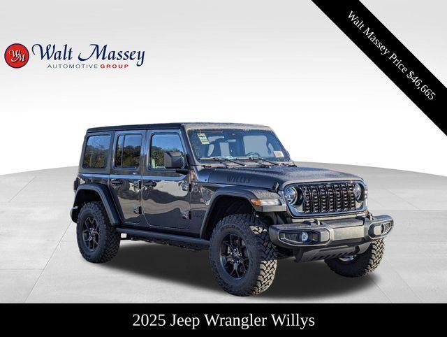 new 2025 Jeep Wrangler car, priced at $46,665