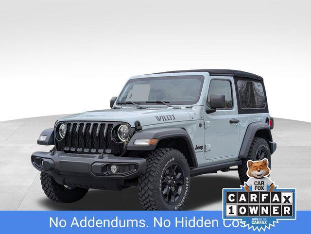 used 2023 Jeep Wrangler car, priced at $29,797