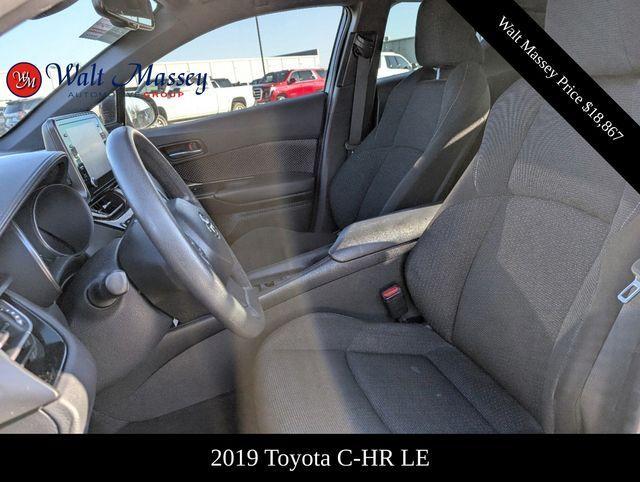 used 2019 Toyota C-HR car, priced at $18,867