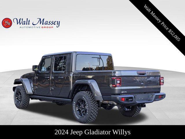 new 2024 Jeep Gladiator car, priced at $52,005