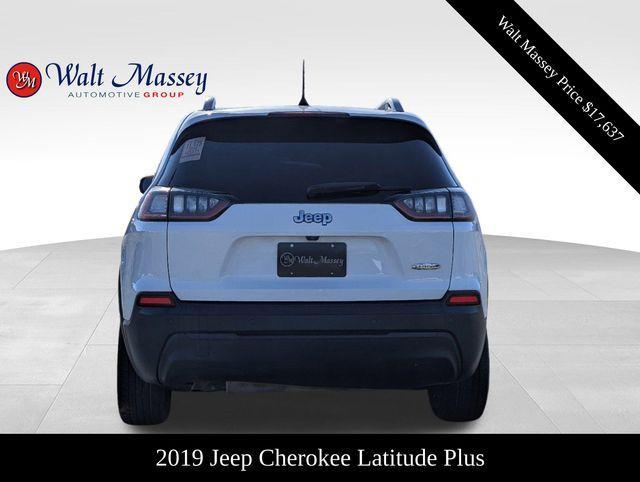 used 2019 Jeep Cherokee car, priced at $17,637