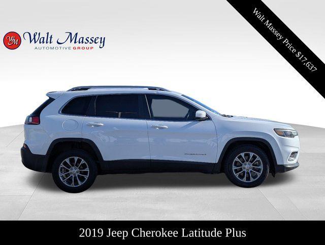 used 2019 Jeep Cherokee car, priced at $17,637