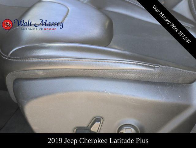 used 2019 Jeep Cherokee car, priced at $17,637