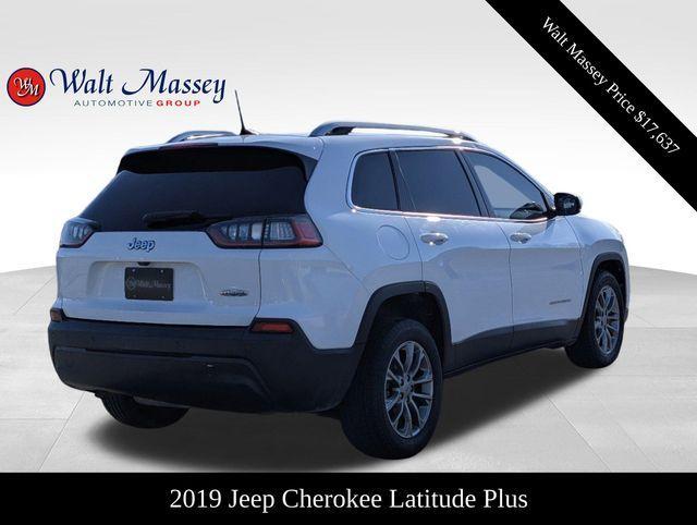 used 2019 Jeep Cherokee car, priced at $17,637