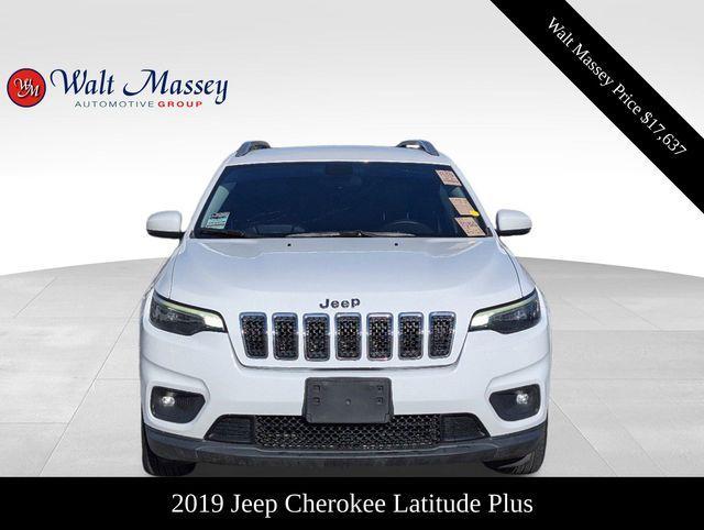 used 2019 Jeep Cherokee car, priced at $17,637