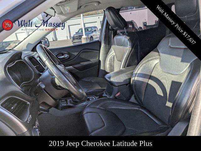 used 2019 Jeep Cherokee car, priced at $17,637