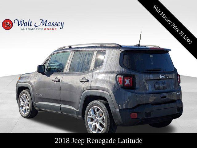 used 2018 Jeep Renegade car, priced at $15,000