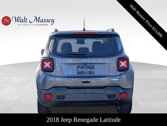 used 2018 Jeep Renegade car, priced at $15,000