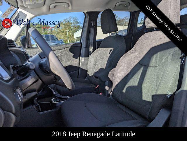 used 2018 Jeep Renegade car, priced at $15,000