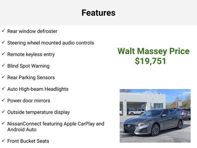 used 2023 Nissan Altima car, priced at $19,751