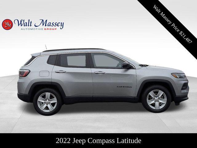 used 2022 Jeep Compass car, priced at $21,487