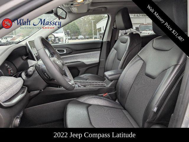 used 2022 Jeep Compass car, priced at $21,487