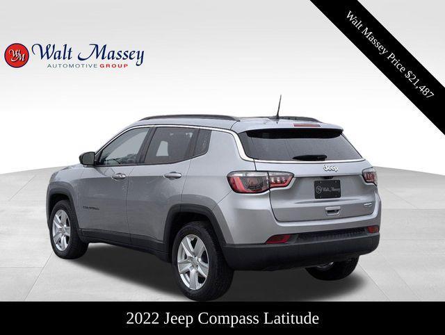 used 2022 Jeep Compass car, priced at $21,487