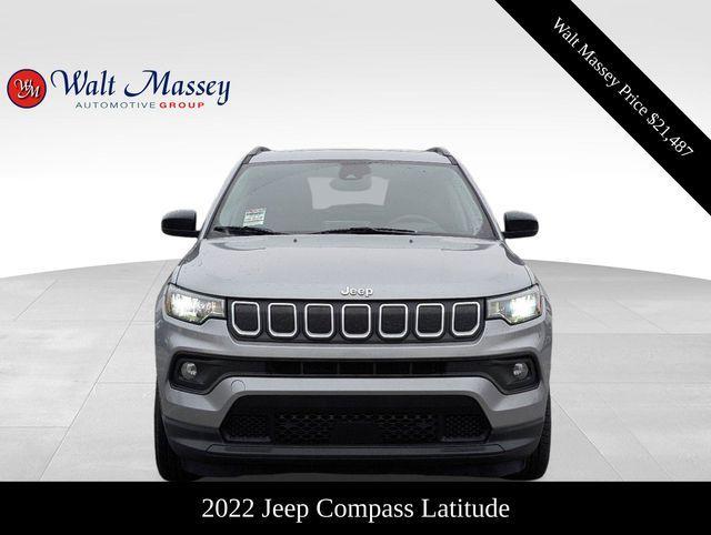 used 2022 Jeep Compass car, priced at $21,487