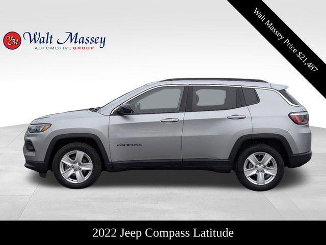 used 2022 Jeep Compass car, priced at $21,487