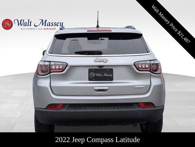 used 2022 Jeep Compass car, priced at $21,487