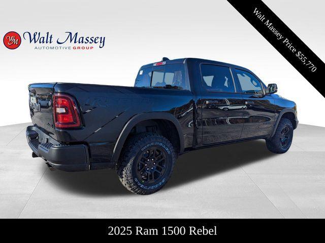 new 2025 Ram 1500 car, priced at $55,770