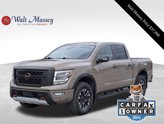 used 2021 Nissan Titan car, priced at $37,998