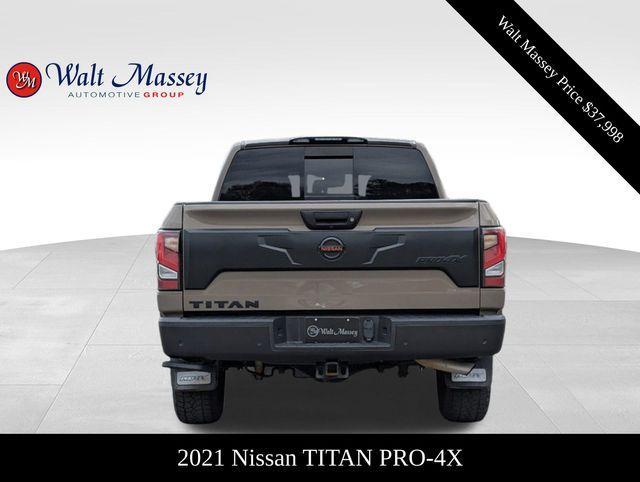 used 2021 Nissan Titan car, priced at $37,998