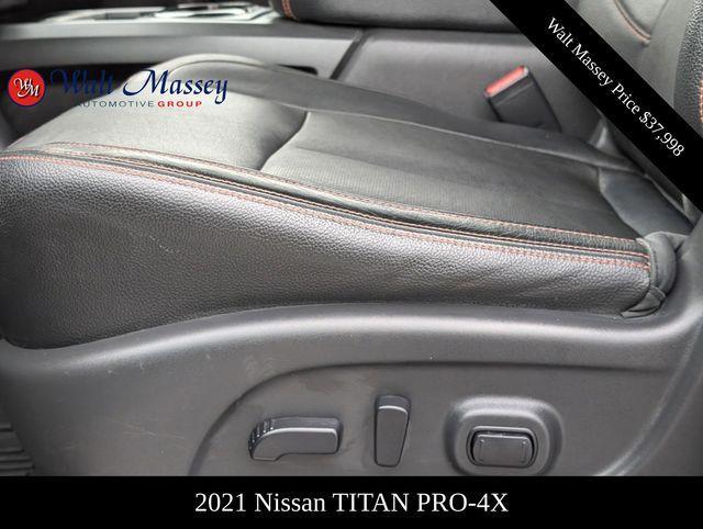 used 2021 Nissan Titan car, priced at $37,998