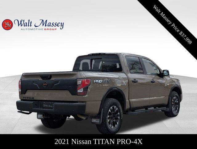 used 2021 Nissan Titan car, priced at $37,998