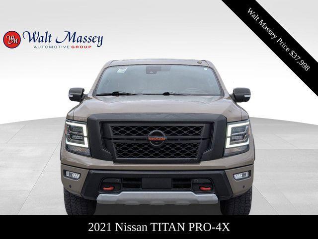 used 2021 Nissan Titan car, priced at $37,998