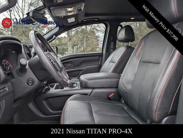 used 2021 Nissan Titan car, priced at $37,998