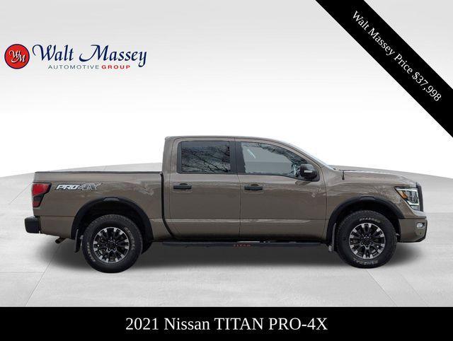 used 2021 Nissan Titan car, priced at $37,998