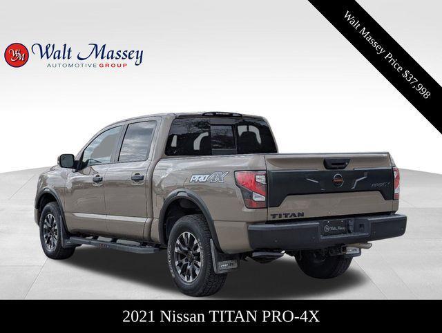 used 2021 Nissan Titan car, priced at $37,998