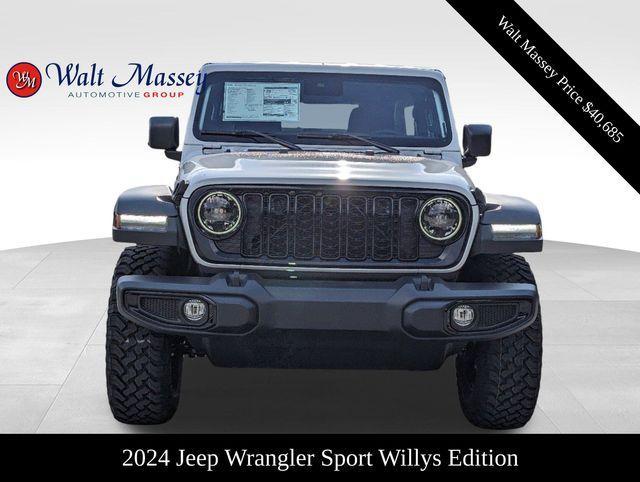 new 2024 Jeep Wrangler car, priced at $40,685