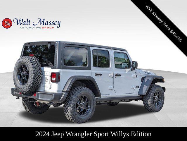 new 2024 Jeep Wrangler car, priced at $40,685