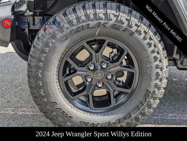 new 2024 Jeep Wrangler car, priced at $40,685