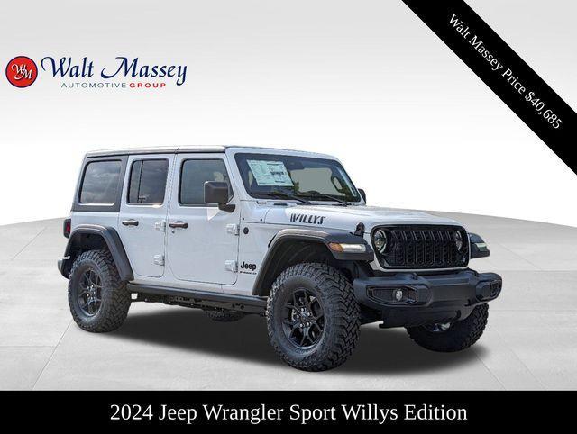 new 2024 Jeep Wrangler car, priced at $40,685