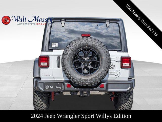 new 2024 Jeep Wrangler car, priced at $40,685