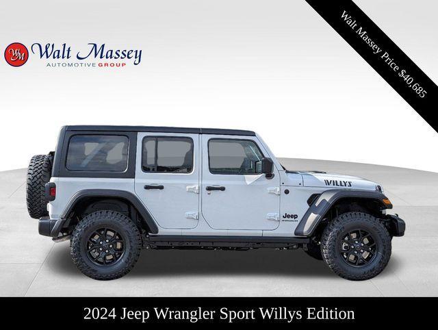 new 2024 Jeep Wrangler car, priced at $40,685