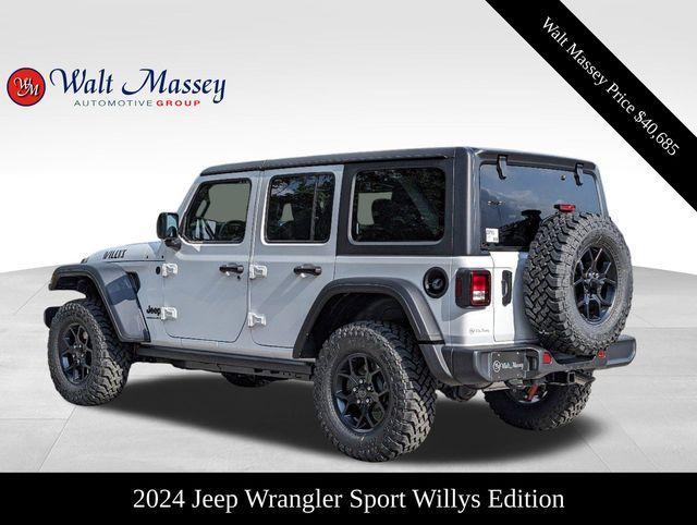 new 2024 Jeep Wrangler car, priced at $40,685