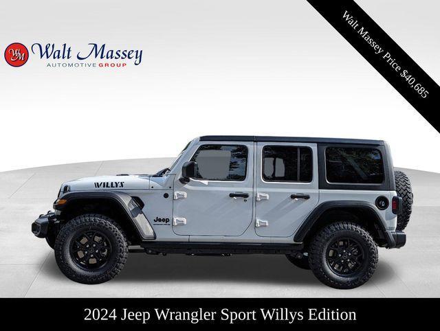 new 2024 Jeep Wrangler car, priced at $40,685