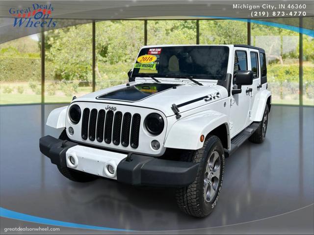 used 2016 Jeep Wrangler Unlimited car, priced at $22,990