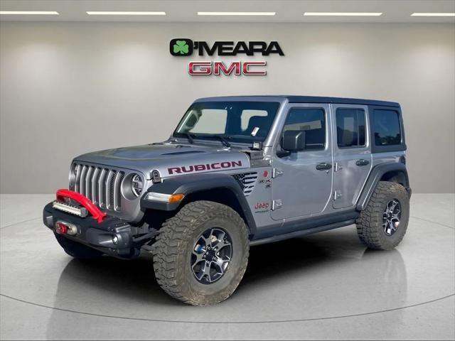 used 2021 Jeep Wrangler Unlimited car, priced at $37,159