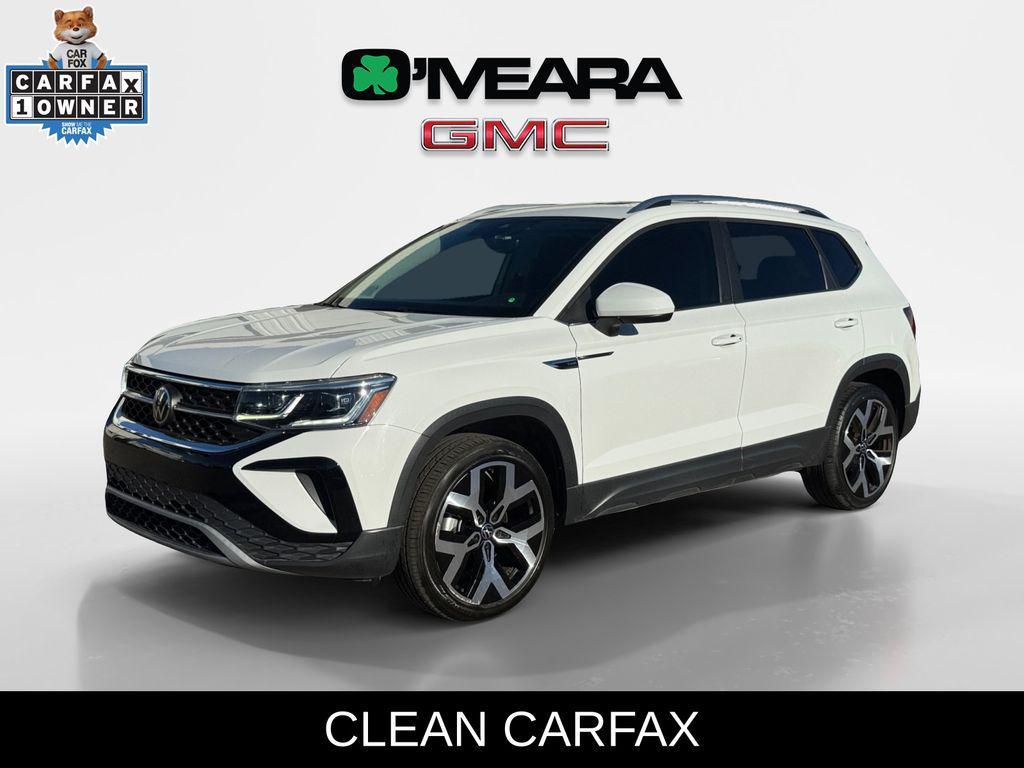 used 2022 Volkswagen Taos car, priced at $21,385