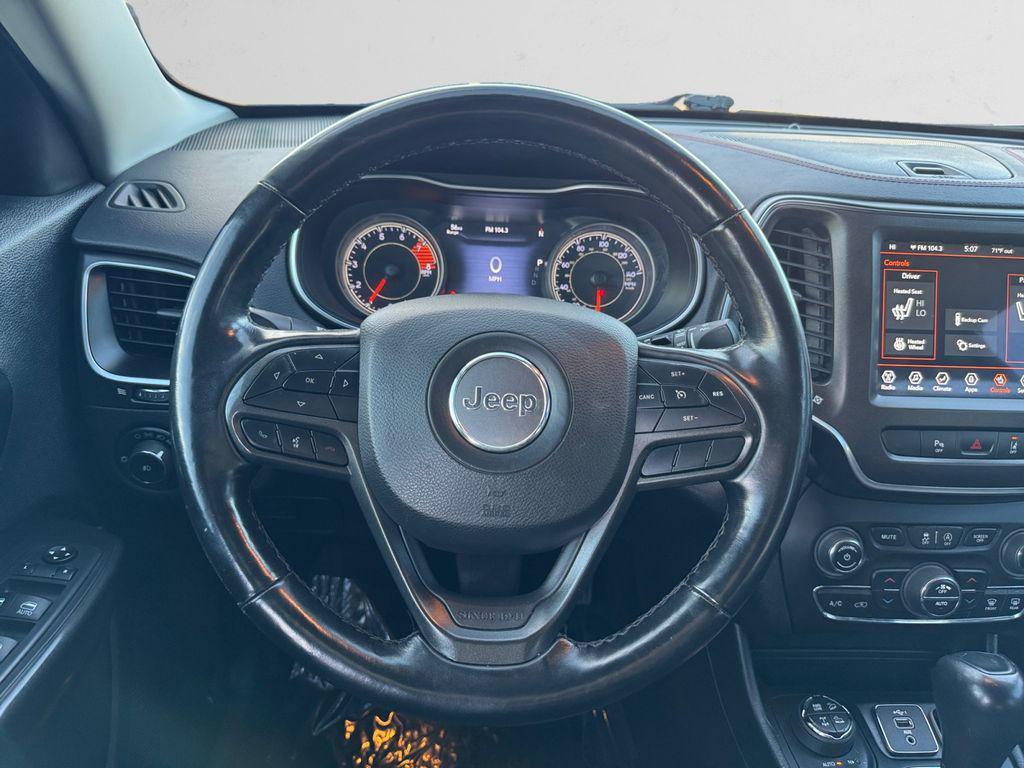 used 2021 Jeep Cherokee car, priced at $20,750