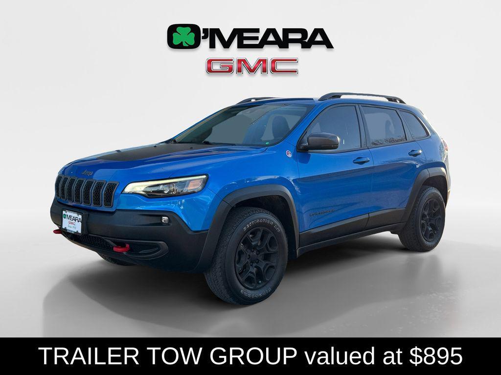 used 2021 Jeep Cherokee car, priced at $20,750