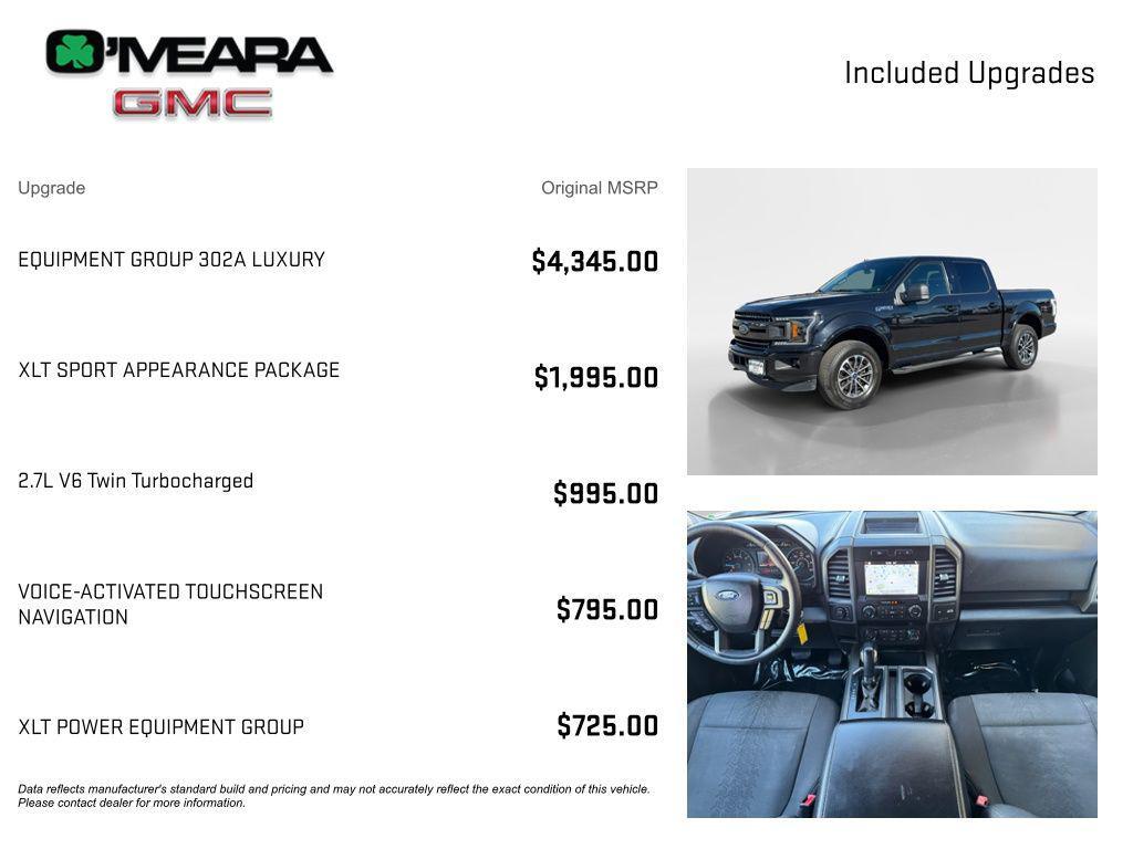 used 2019 Ford F-150 car, priced at $27,798
