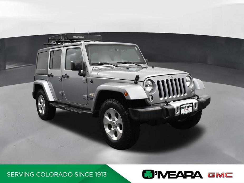 used 2015 Jeep Wrangler Unlimited car, priced at $23,790