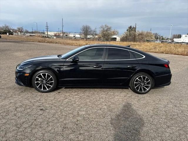 used 2021 Hyundai Sonata car, priced at $22,278