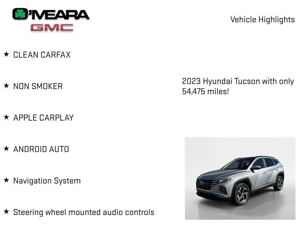 used 2023 Hyundai TUCSON Hybrid car, priced at $24,988