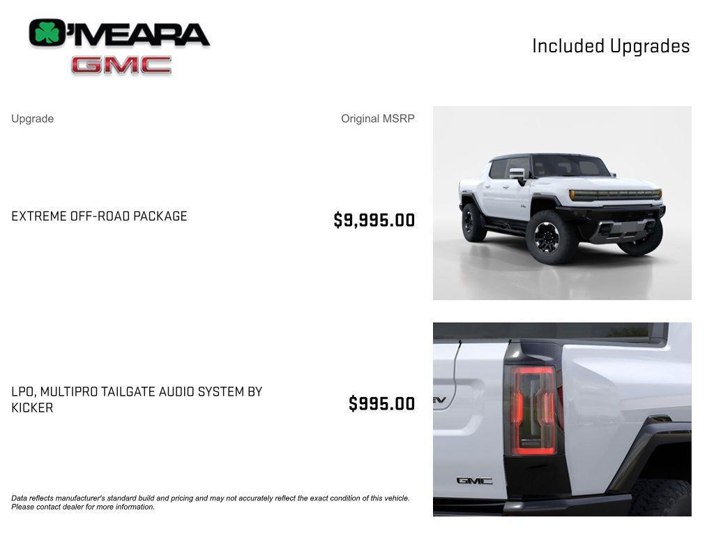 new 2025 GMC HUMMER EV Pickup car, priced at $104,935