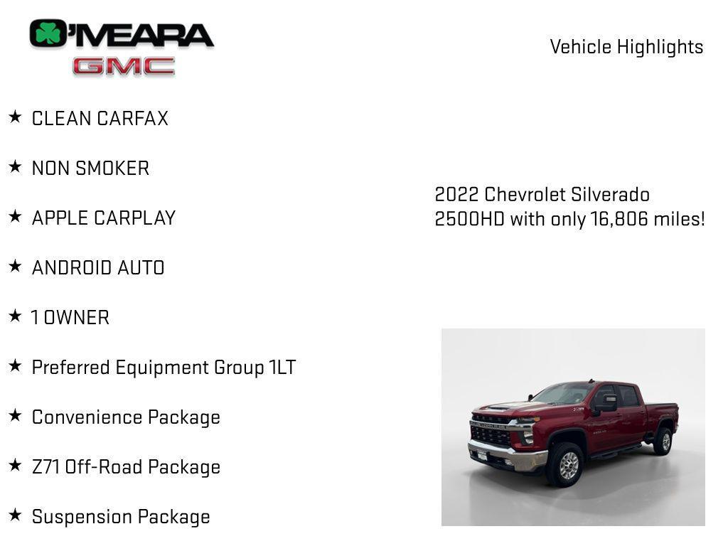 used 2022 Chevrolet Silverado 2500 car, priced at $48,288