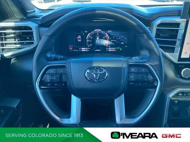 used 2023 Toyota Tundra Hybrid car, priced at $59,387